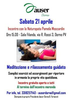 DORNO: MEDITAZIONE E RILASSAMENTO GUIDATO