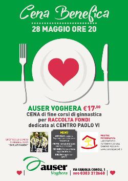 VOGHERA: CENA BENEFICA