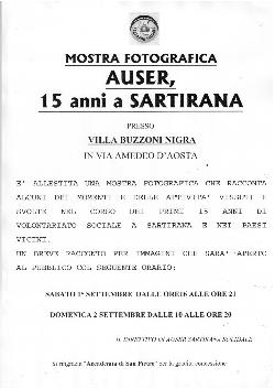 SARTIRANA LOMELLINA: 15 ANNI DI AUSER!