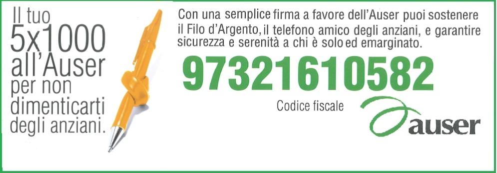 SOSTIENI AUSER...SENZA COSTI PER TE!