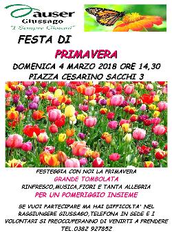 GIUSSAGO: FESTA DI PRIMAVERA