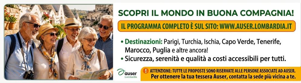 TURISMO SOCIALE, ONLINE IL NUOVO PROGRAMMA
