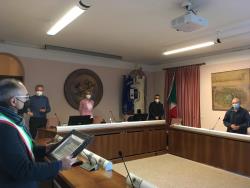 La premiazione in sala consiliare