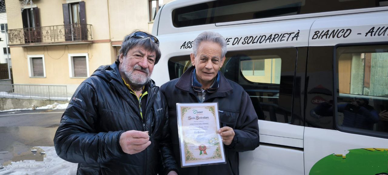 Bianco con il nostro presidente Marco Bricalli
